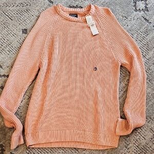 Abercrombie & Fitch Coral Crew Neck Sweater